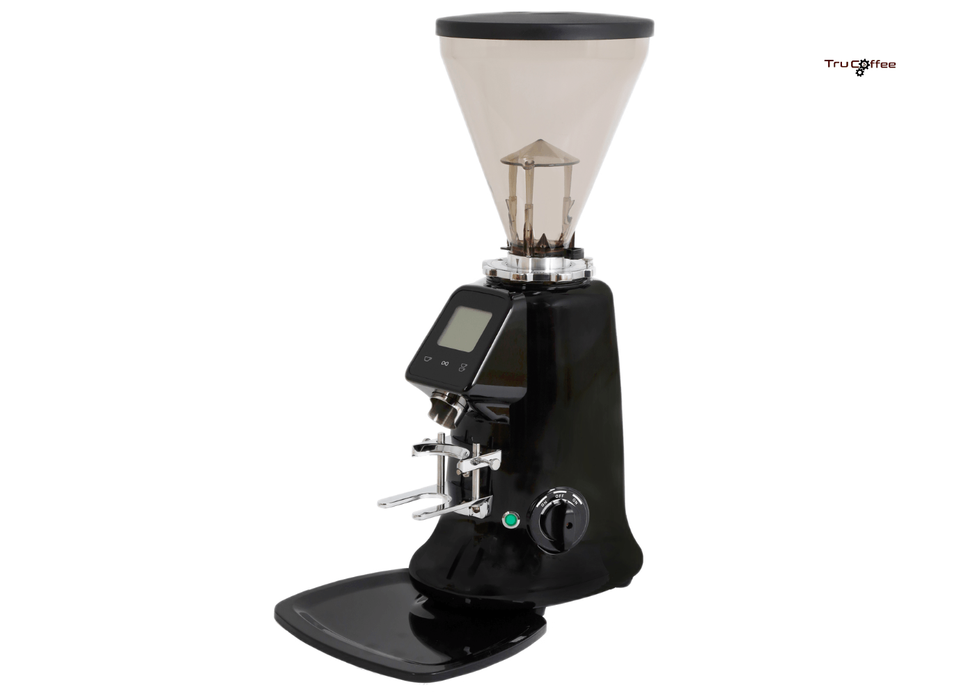 Coffee Format JX-600AD Glossy Black - Profesjonalny młynek do kawy