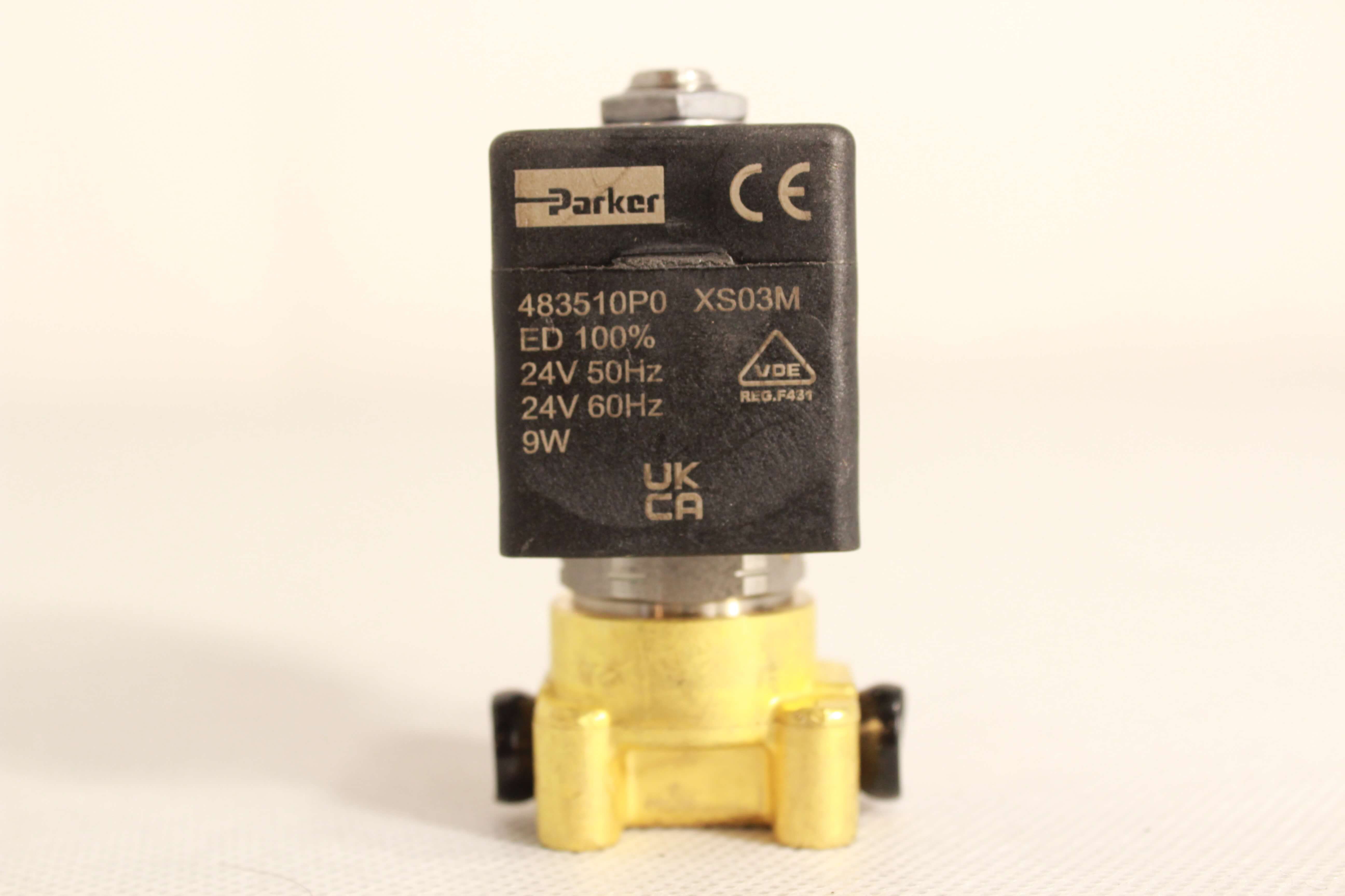 Elektrozawór 2-drogowy 1/8 24 VAC 50/60 Hz, 9W