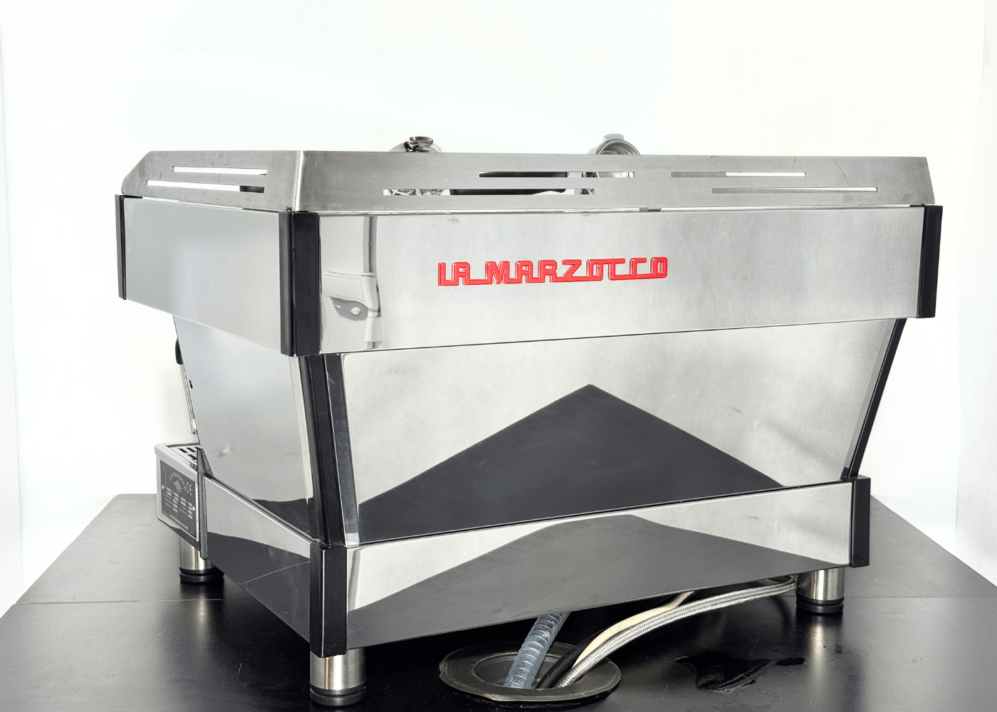 La Marzocco Linea PB Silver 2 grupy - Kultowy włoski kolbowy ekspres do kawy - Thumbnail 2