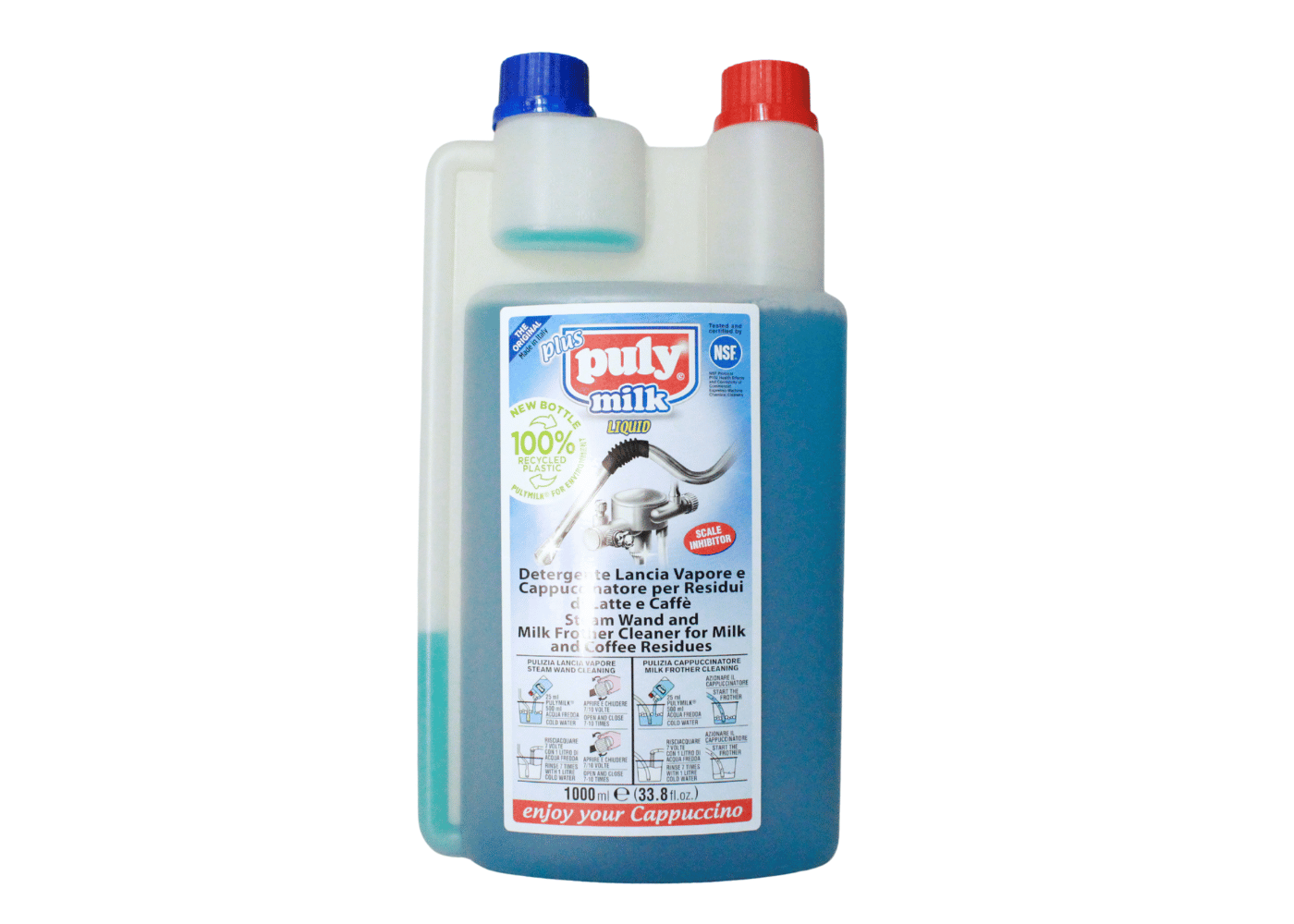 Puly Milk 1000ml - płyn do czyszczenia układu mlecznego
